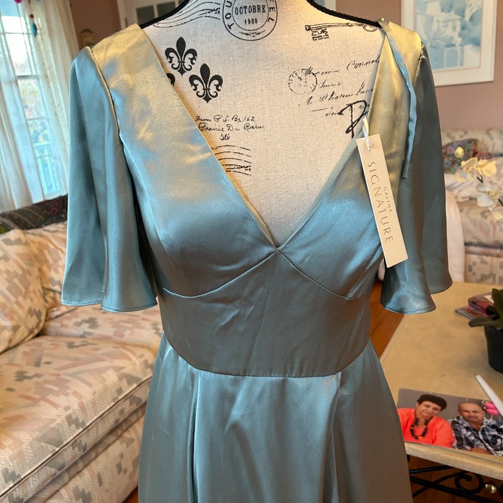 Formal Dress Dusty Sage - Picture 8 of 16
